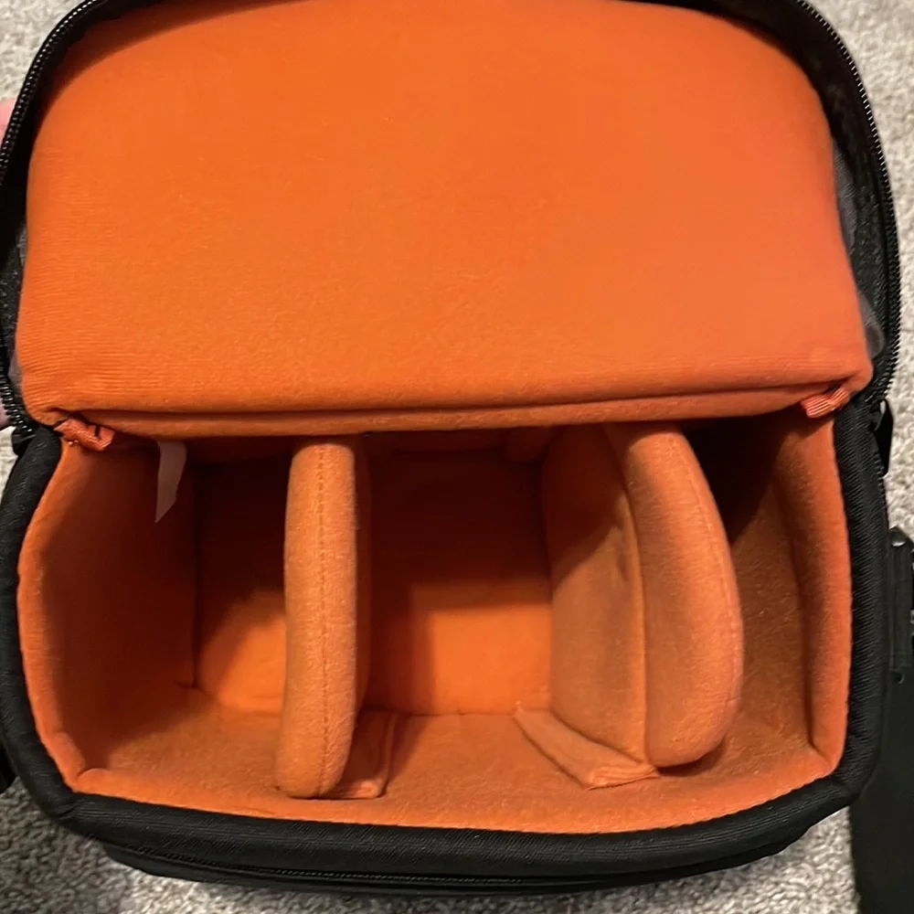 Canon EOS Rebel T3 1100D Camera Zoom Lens & Bag